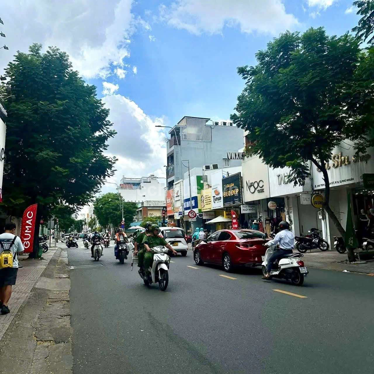 MẶT TIỀN THƯƠNG HIỆU LÊ VĂN SỸ P13 QUẬN PHÚ NHUẬN 6Mx22m 131M2 HĐT 50 TRIỆU