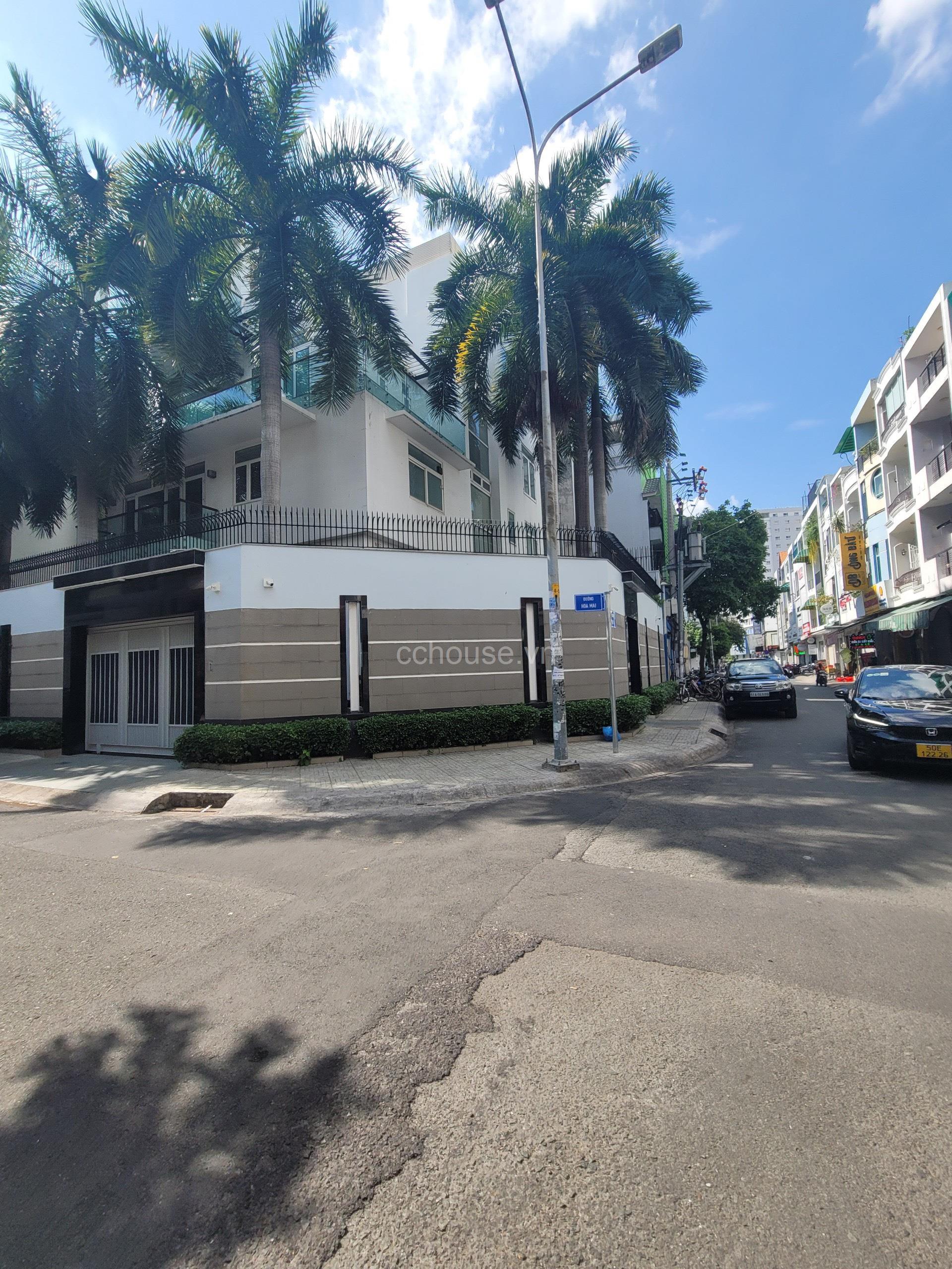 Cho thuê căn góc 2 mặt tiền 1 Hoa Mai, Phường 2, Quận Phú Nhuận , diện tích 8x15m nhà 3 lầu