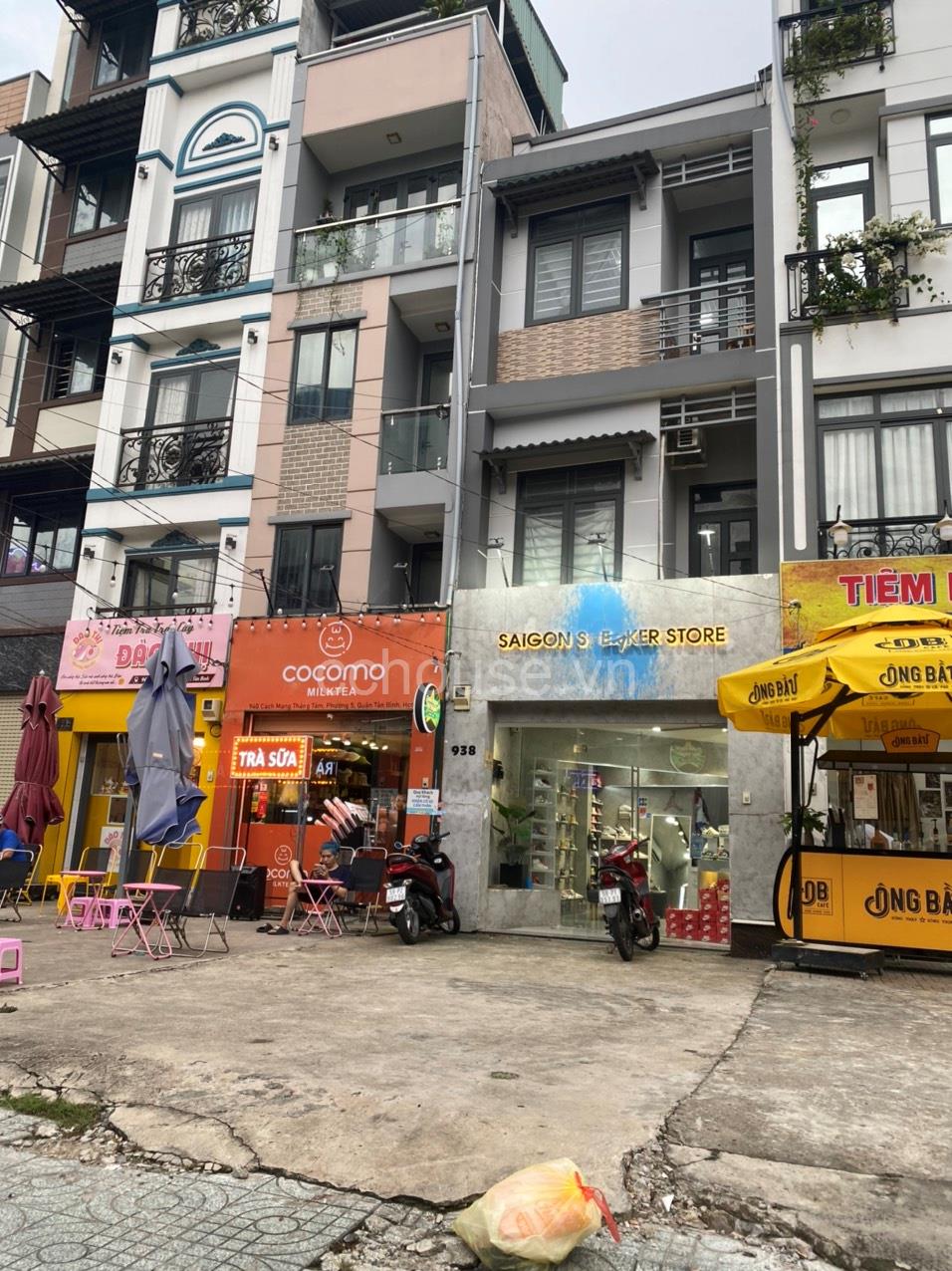BÁN NHÀ MẶT TIỀN KINH DOANH CÁCH MẠNG THÁNG 8 - P. 5 - Q. TÂN BÌNH - TPHCM
