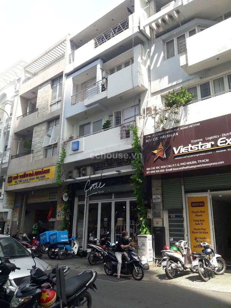 Bán nhà MT Hoa Cau, P7, Phú Nhuận. DT 6x10m, 4 tầng