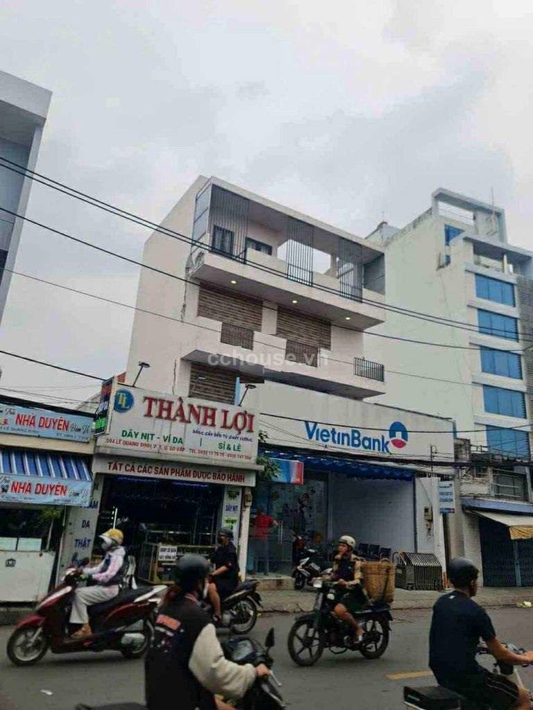 Bán nhà MTKD Lê Quang Định, P1, Gò Vấp. DT 9x43m, 4 tầng ST
