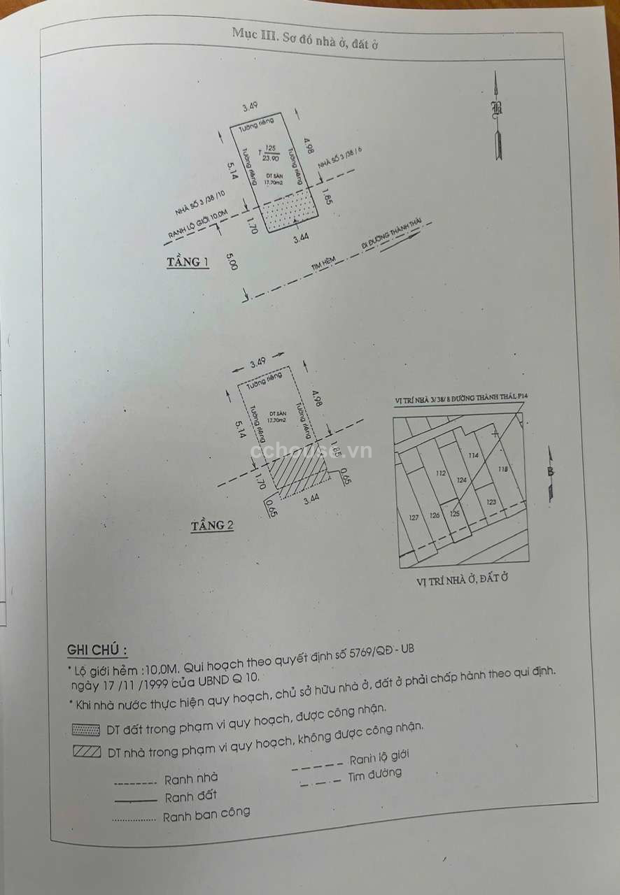 HXH THÀNH THÁI - QUẬN 10 / 4 TẦNG / SHCC / GIÁ 7.2 TỶ