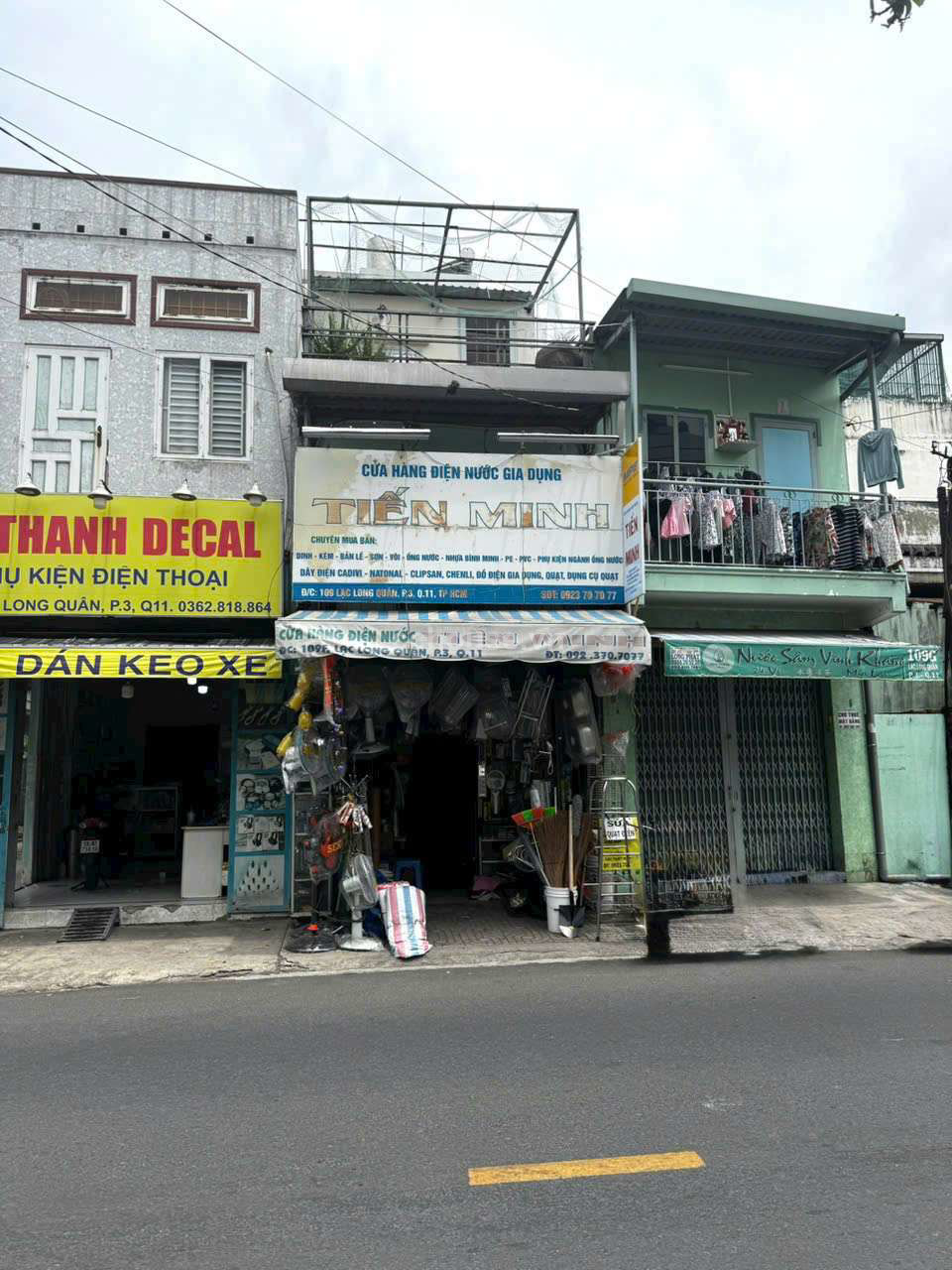 MẶT TIỀN KINH DOANH ĐANG CÓ HĐ THUÊ - ĐƯỜNG LẠC LONG QUÂN QUẬN 11