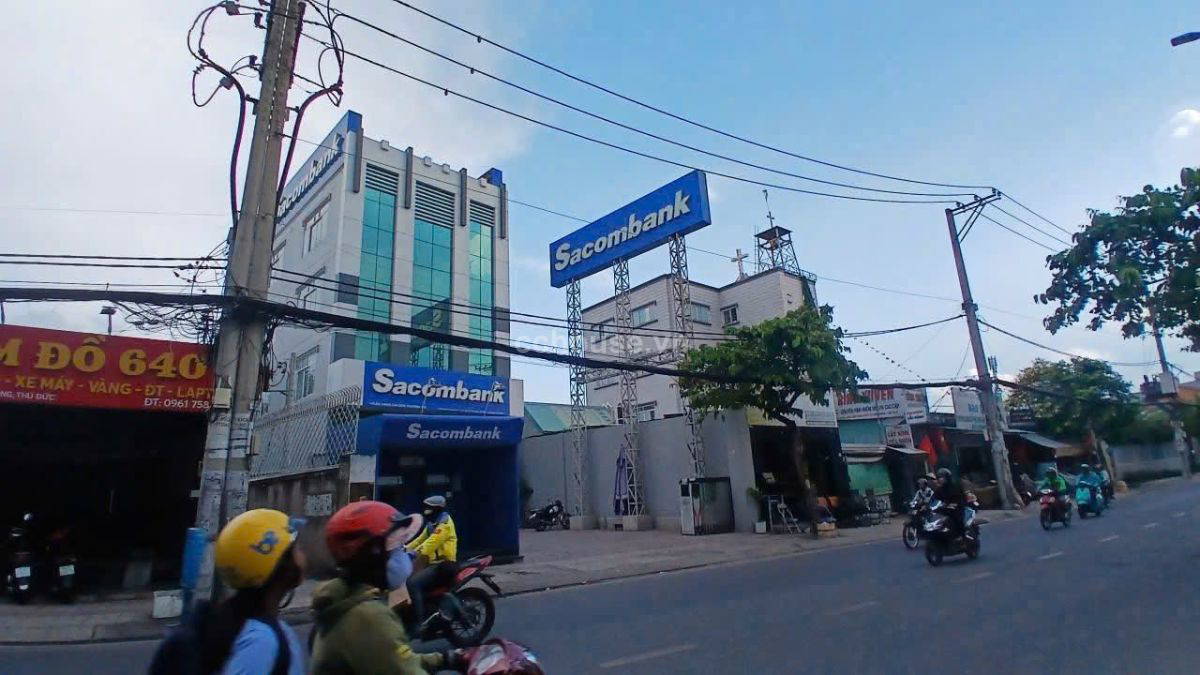 Tòa Nhà Căn Góc 2 MT Sacombank Kha Vạn Cân. DT 12m*35m. 5 Tầng. Giá Bán 105 Tỷ TL