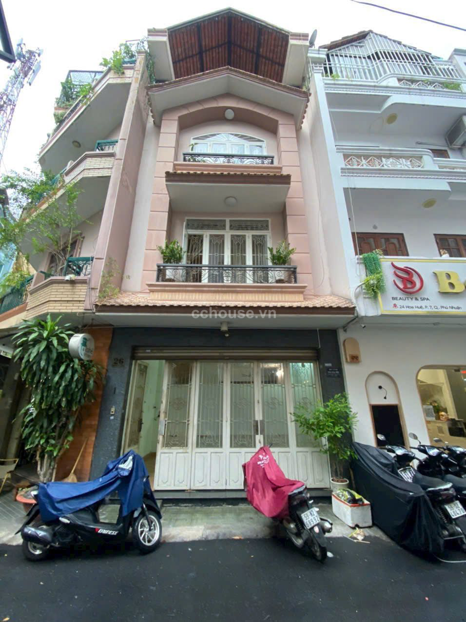 Biệt Thự Phố duy nhất Mặt tiền ngang 5m Khu Phan Xích Long .Q.Phú nhuận 
