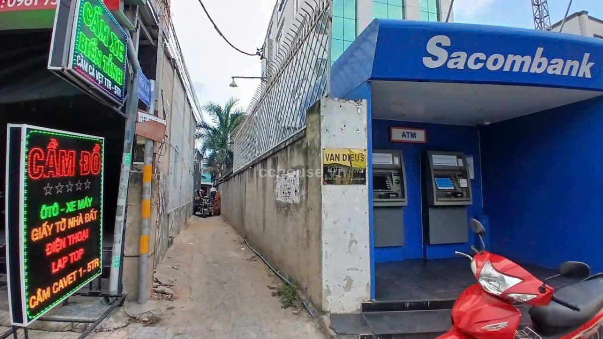 Tòa Nhà Căn Góc 2 MT Sacombank Kha Vạn Cân. DT 12m*35m. 5 Tầng. Giá Bán 105 Tỷ TL