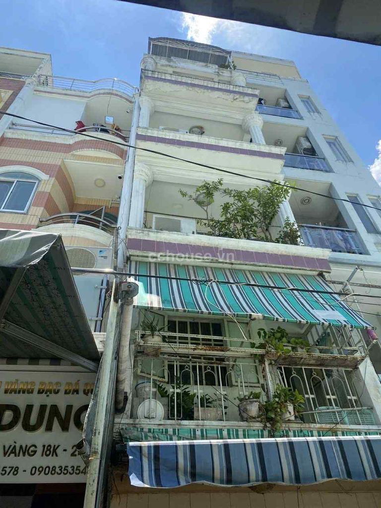 Bán nhà mặt tiền 5 tầng khu kinh doanh Nhật Tảo phường 4 Q10