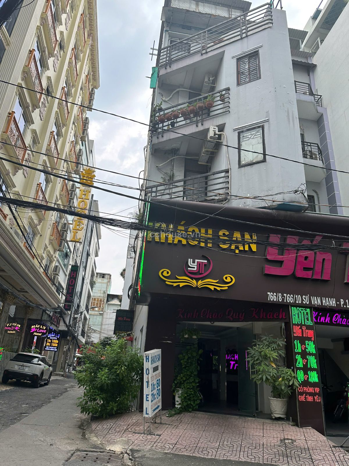 Toà Khách sạn 5 tầng ngay Sư Vạn Hạnh p12 Q.10 