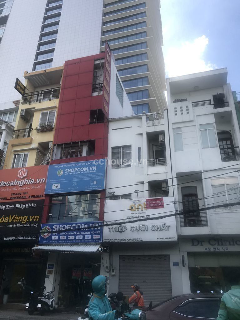 BÁN NHÀ HẺM XE HƠI CÁCH MẠNG THÁNG 8, P.12, QUẬN 10, DT 4*16M, KC 3 LẦU, GIÁ 32 TỶ THƯƠNG LƯỢNG