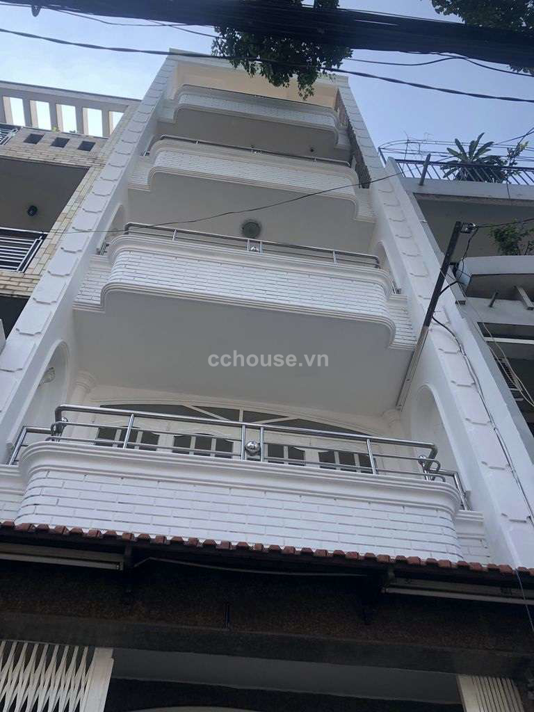Cho thuê nhà MT Ông Ích Khiêm, P.Bình Thới. DT 4.8x12m, 5 tầng