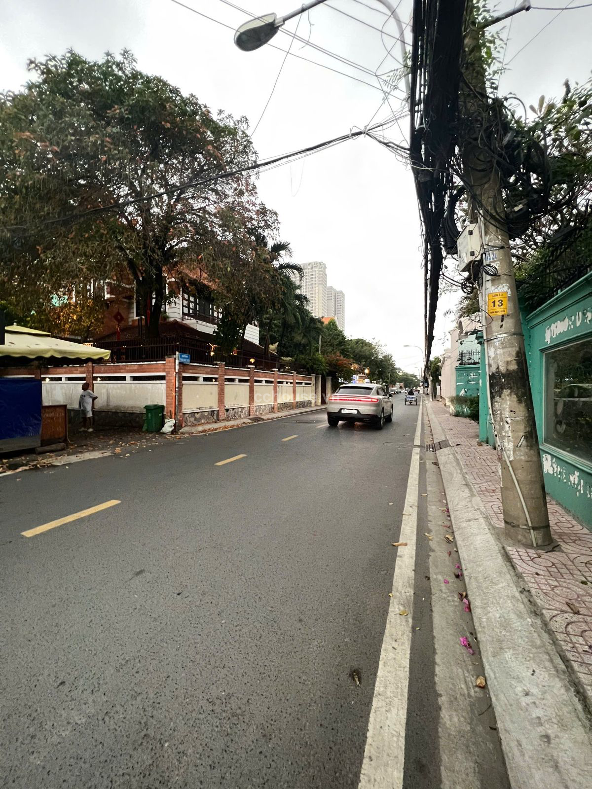 Cho thuê nhà căn góc MT 36 Trần Ngọc Diện, P.An Khánh DT 8x27m