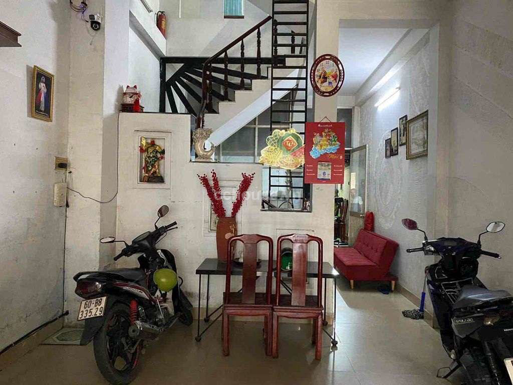 Bán nhà hẻm 463 Lê Đức Thọ, P.An Hội Đông. DT 4.5x21m nở hậu. 4 tầng ST