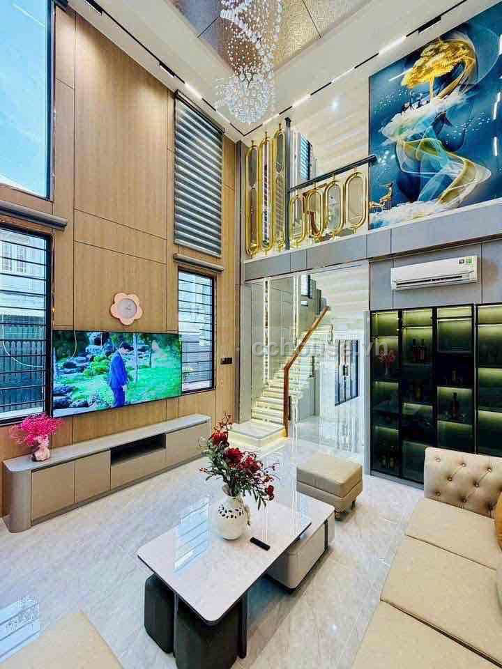 Bán nhà căn góc HXH 8m Lê Đức Thọ, P.An Hội Đông. DT 4.35x15m, 6 tầng thang máy
