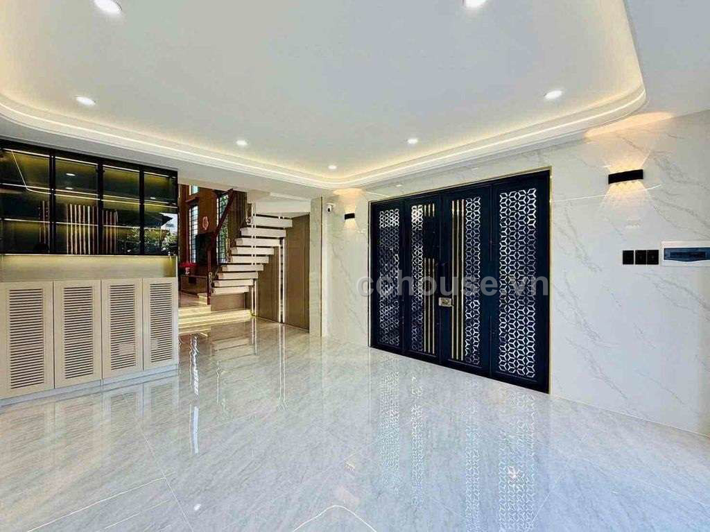 Bán nhà căn góc HXH 8m Lê Đức Thọ, P.An Hội Đông. DT 4.35x15m, 6 tầng thang máy
