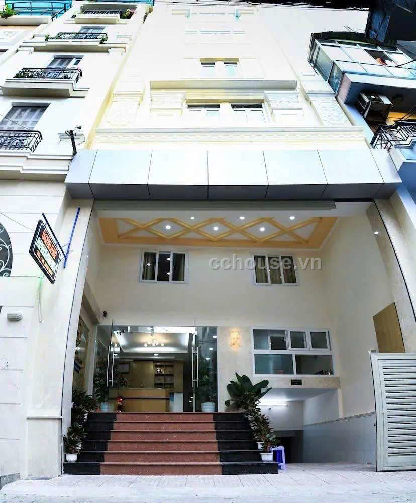 Bán nhà số 100/ Trần Hưng Đạo, P. Phạm Ngũ Lão. Q1 / DT 6.88x20m / Hầm + 6 tầng / HĐT 155tr