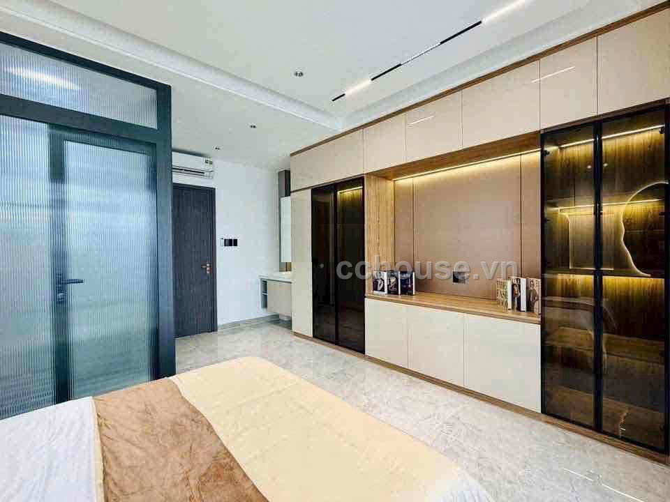 Bán nhà căn góc HXH 8m Lê Đức Thọ, P.An Hội Đông. DT 4.35x15m, 6 tầng thang máy