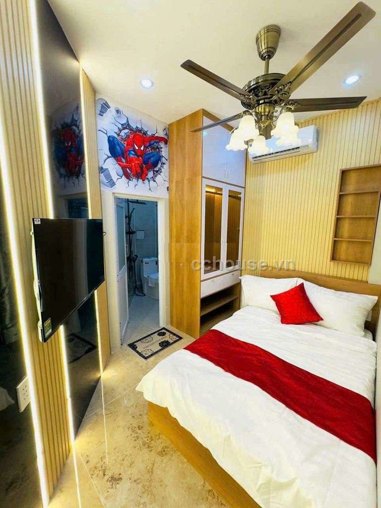 Bán nhà hẻm Thăng Long, P.Tân Sơn Nhất. DT 3.9x10m, 4 tầng