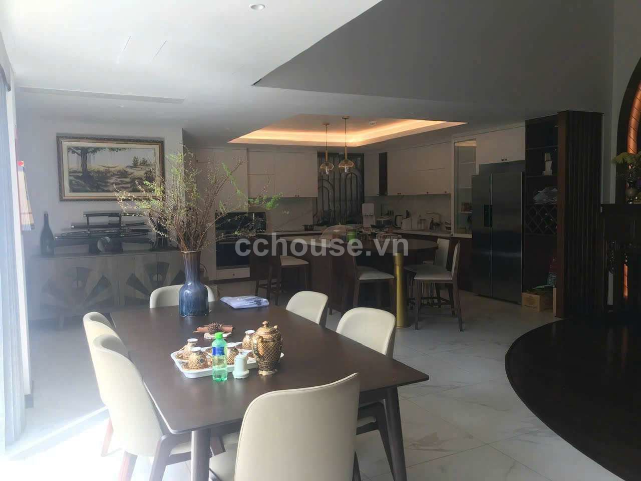 Biệt thự Trần Khắc Chân, P.Tân Định. DT 13.5x18m, hầm 5 tầng