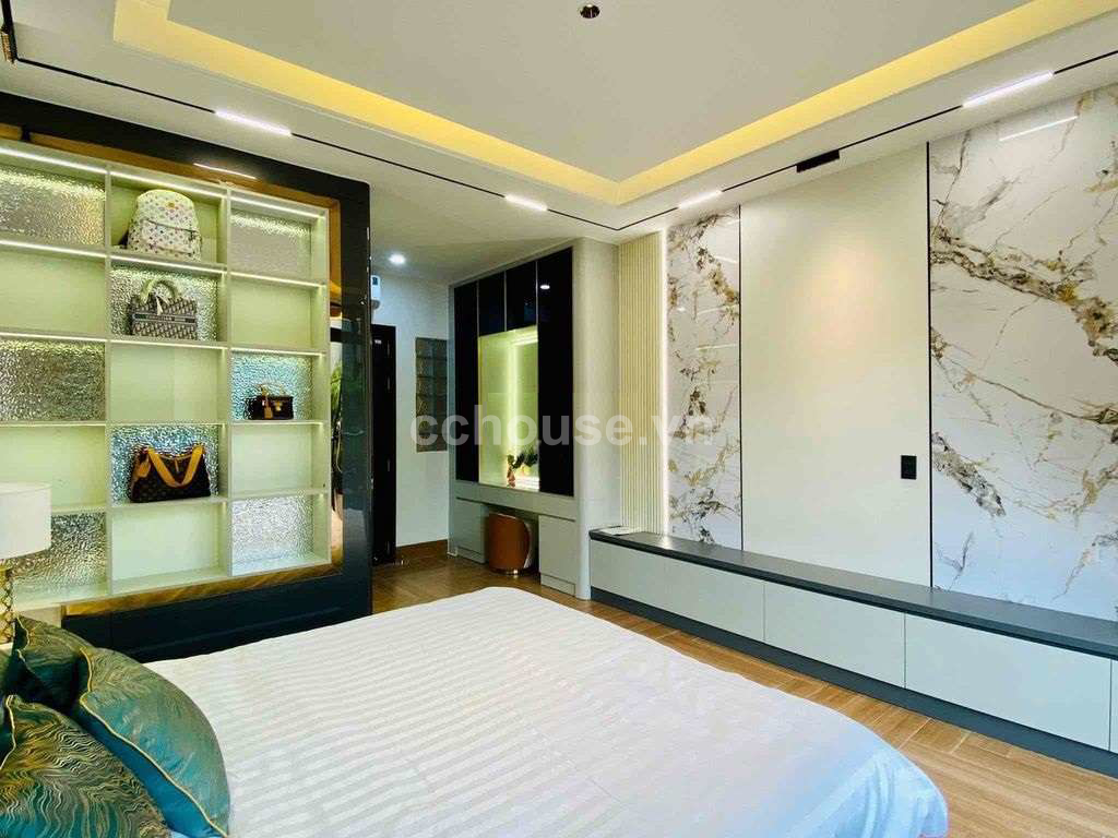 Bán nhà HXT Lê Văn Thọ, P.Thông Tây Hội. DT 4x20m, 6 tầng thang máy
