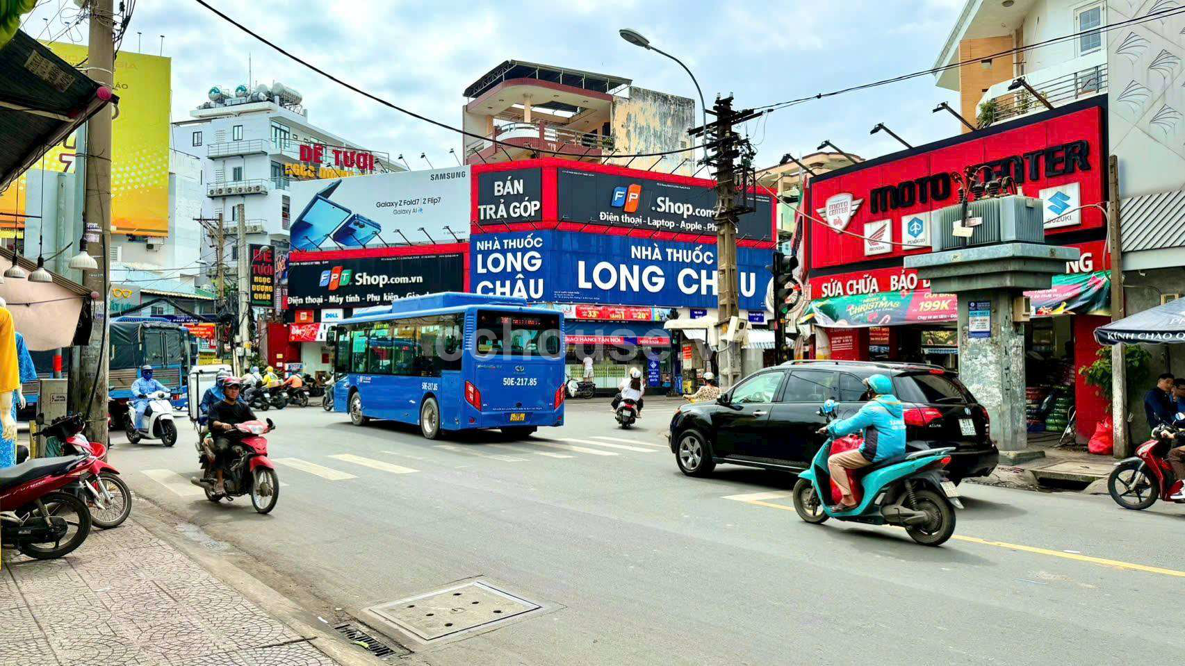 Cho thuê nhà MT Lê Quang Định, P.Bình Lợi Trung. DT 3.8x20m, 5 tầng ST