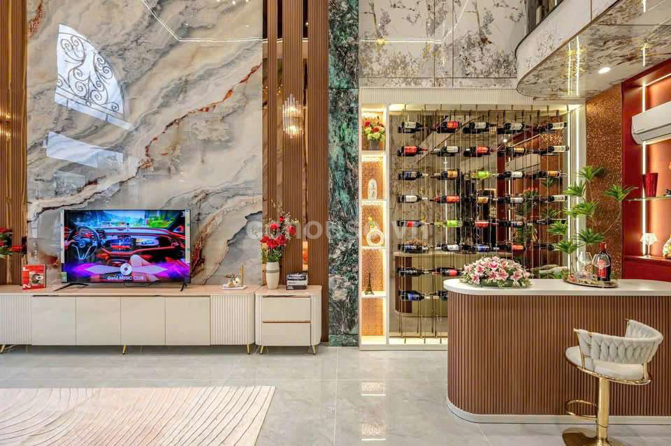 Bán Nhà Phố Luxury Ngay Quang Trung Gò Vấp DT Sàn 423m2 5 Tầng ST