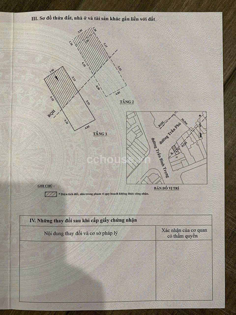 GIẢM GIÁ MT TRẦN PHÚ - QUẬN 5 - LỀ 3M - NH 4m x 11m - GIÁ 8.4 TỶ 