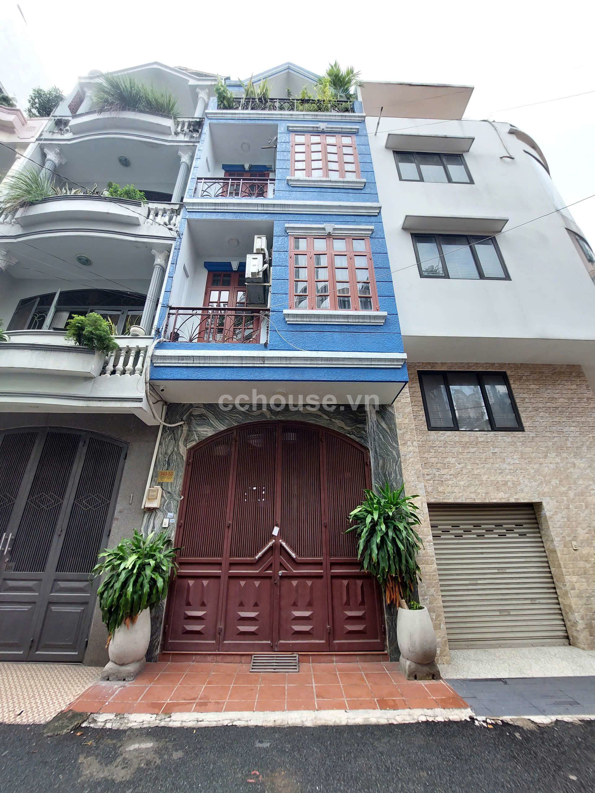 Bán nhà 4 tầng khu phân lô Sư Vạn Hạnh đường ô tô thông Giá 17 tỷ